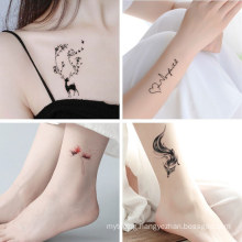 Temporary Tattoo Sticker with Stock Designs for Hot Sale and Lower Price